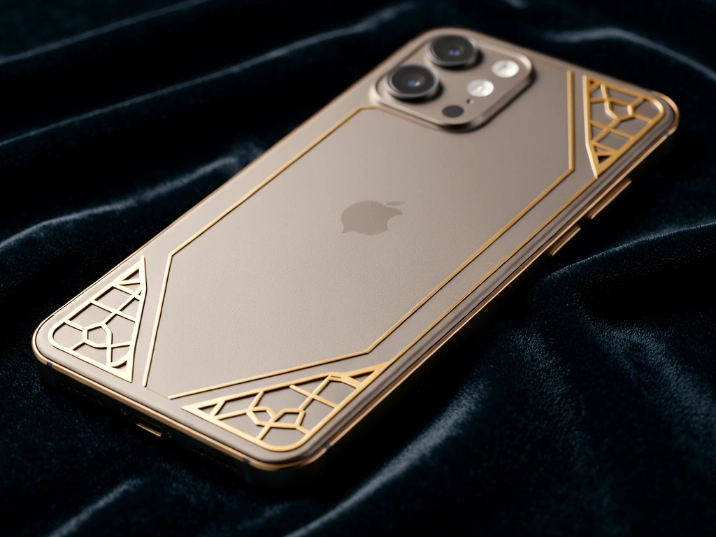 Smartfon w luksusowym otoczeniu